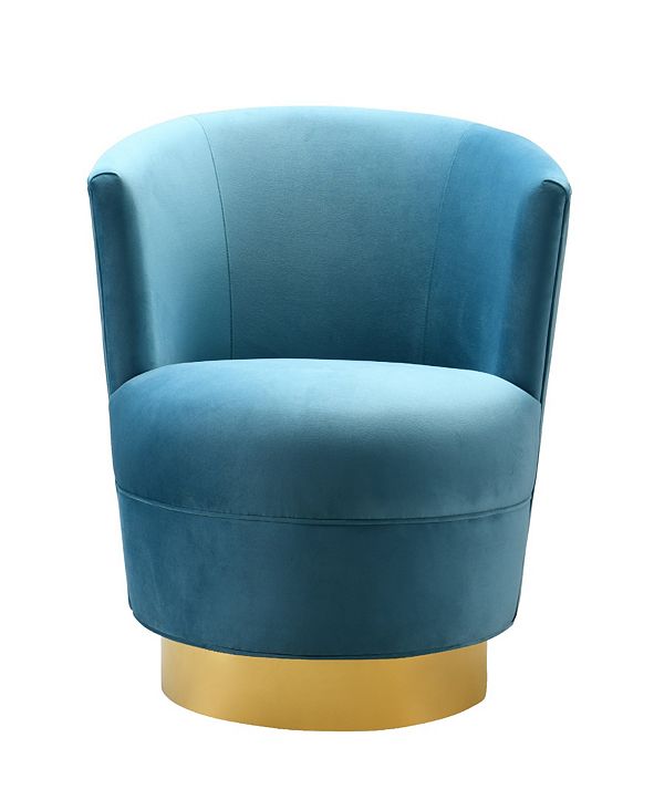 TOV Furniture Noah Swivel Chair & Reviews - Furniture - Macy's