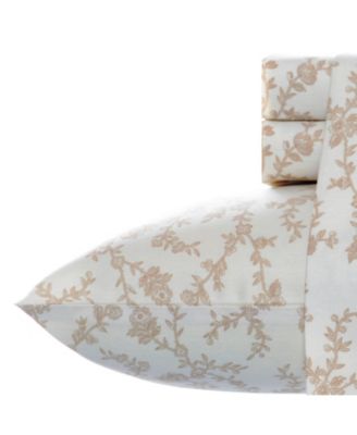 Cotton Flannel 4-Piece Sheet Set, Queen