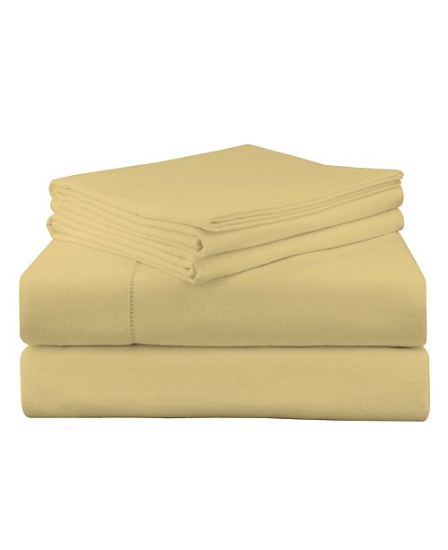 Pointehaven Luxury Weight Flannel Sheet Set King & Reviews - Sheets & Pillowcases - Bed & Bath ...
