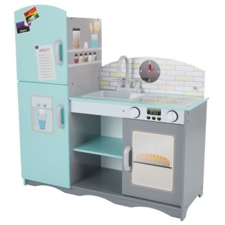 Trademark Global Kids Toy Kitchen Set By Hey Play - Macy's