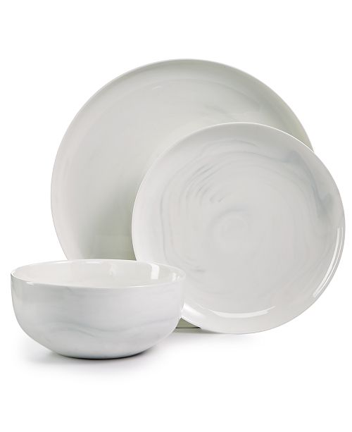 marble coupe dinnerware set