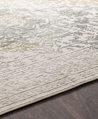 Aisha AIS-2308 Charcoal 9'3" x 12'3" Area Rug