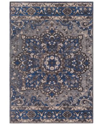 Surya - Amsterdam AMS-1017 Navy 5' x 7'6" Area Rug