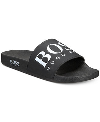 Hugo Boss HUGO Men's Solar Sliders Sandals & Reviews - All Men's Shoes ...