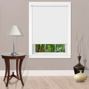 Achim Cords Free Tear Down Room Darkening Window Shade, 37" X 72" In White
