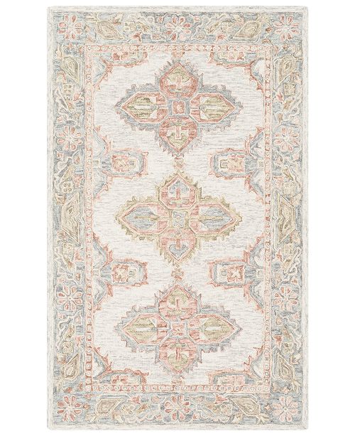 Surya Bonifate BFT1002 Light Gray 8' x 10' Area Rug & Reviews Rugs