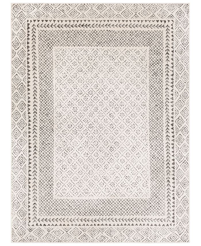 Surya - Bahar BHR-2321 Medium Gray 3'11" x 5'7" Area Rug