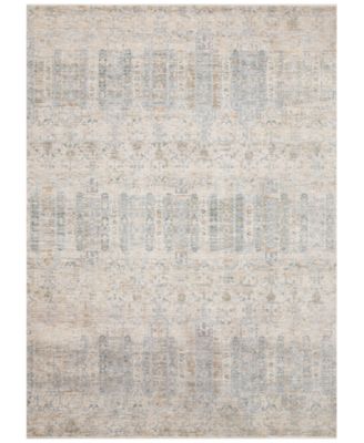 Loloi - Pandora PAN-02 Ivory/Mist 2'6" x 12' Runner Area Rug