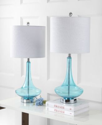 Cecile Teardrop LED Table Lamp, Set of 2