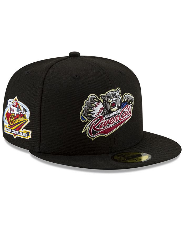 New Era Sacramento River Cats League Patch 59FIFTY-FITTED Cap - Macy's
