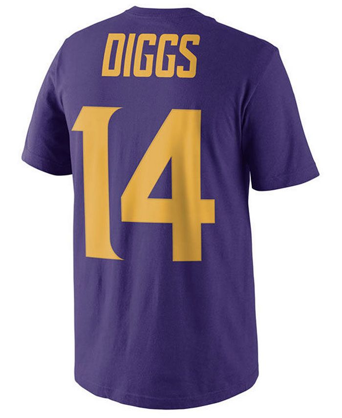 Nike Men's Stefon Diggs Minnesota Vikings Pride Name and Number ...