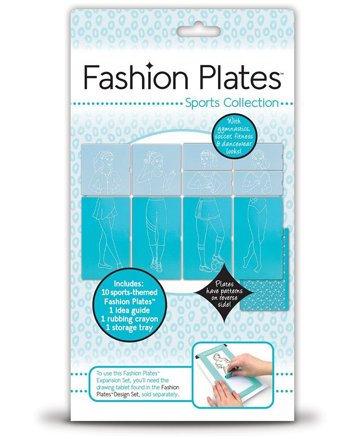 Fashion Plates Sports Collection Expansion Set Macy's