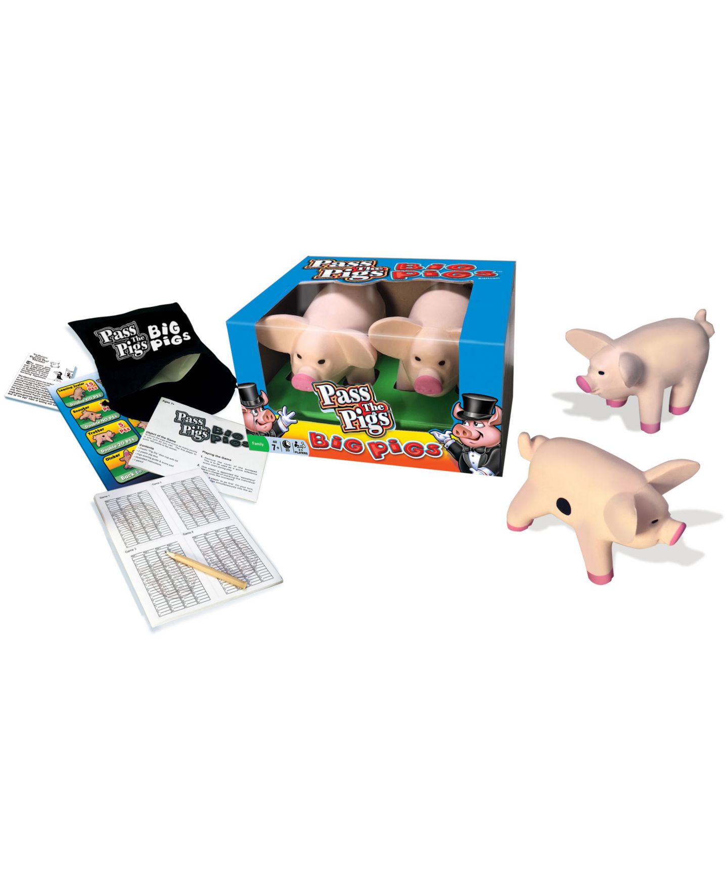 Детские игрушки Winning Moves Pass The Pigs- Big Pigs — фото 1