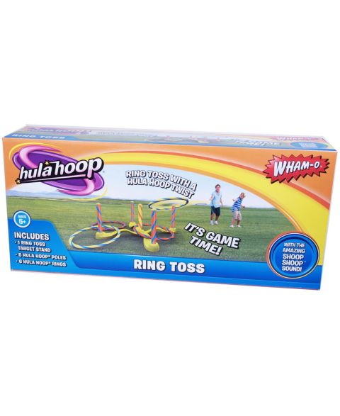 Детские игрушки Wham-o Game Time! Hula Hoop Ring Toss Lawn Game, 18" x 8" x 4", Ages 5+