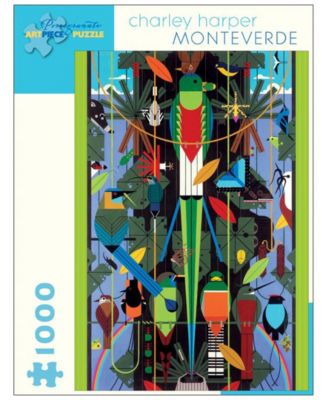 Charley Harper - Monteverde Jigsaw Puzzle- 1000 Pieces