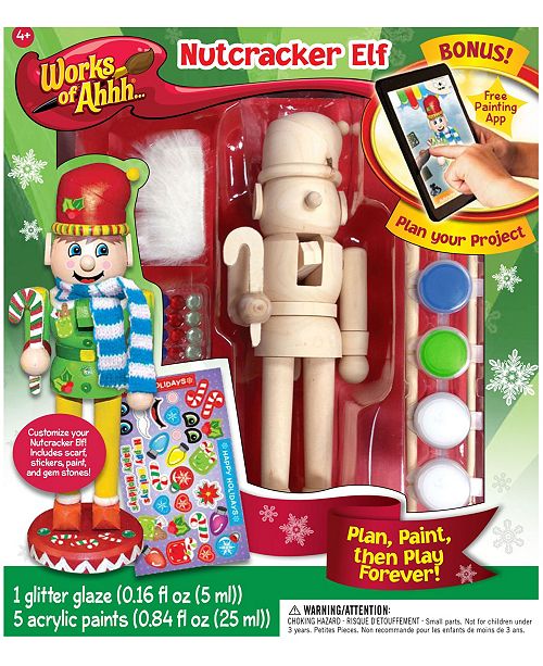 Masterpieces Puzzles Works Of Ahhh Wood Painting Kit