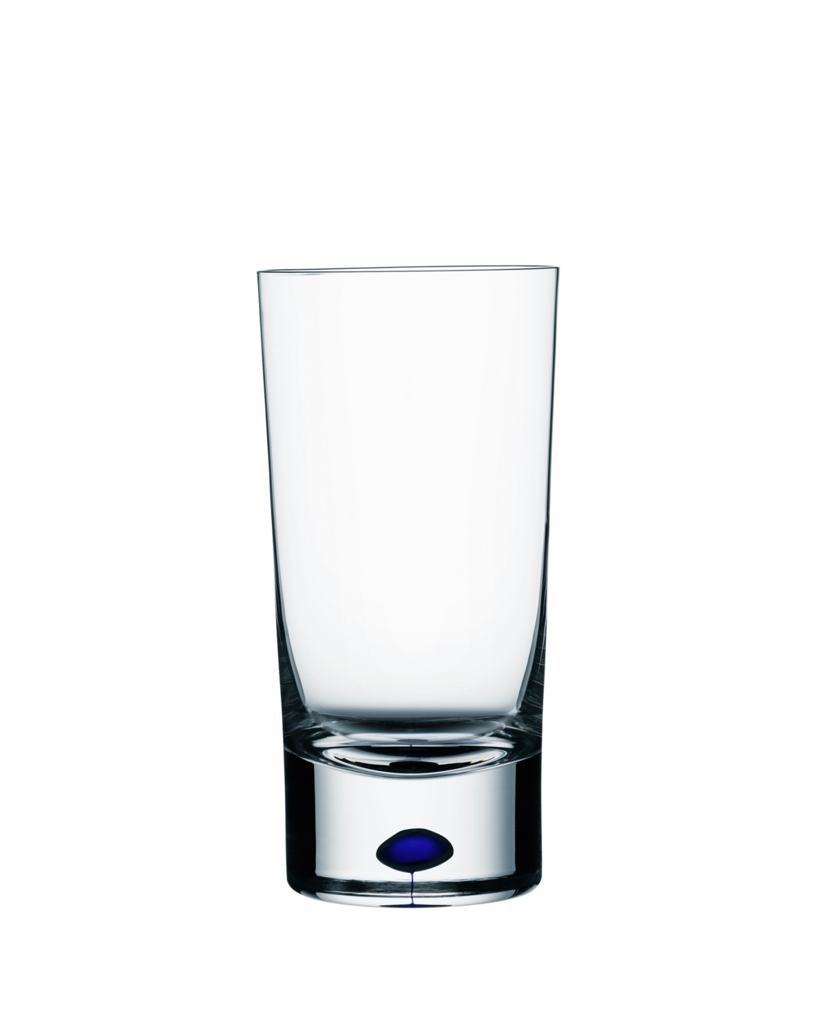 Orrefors Intermezzo Blue Tumbler Glass In Clear