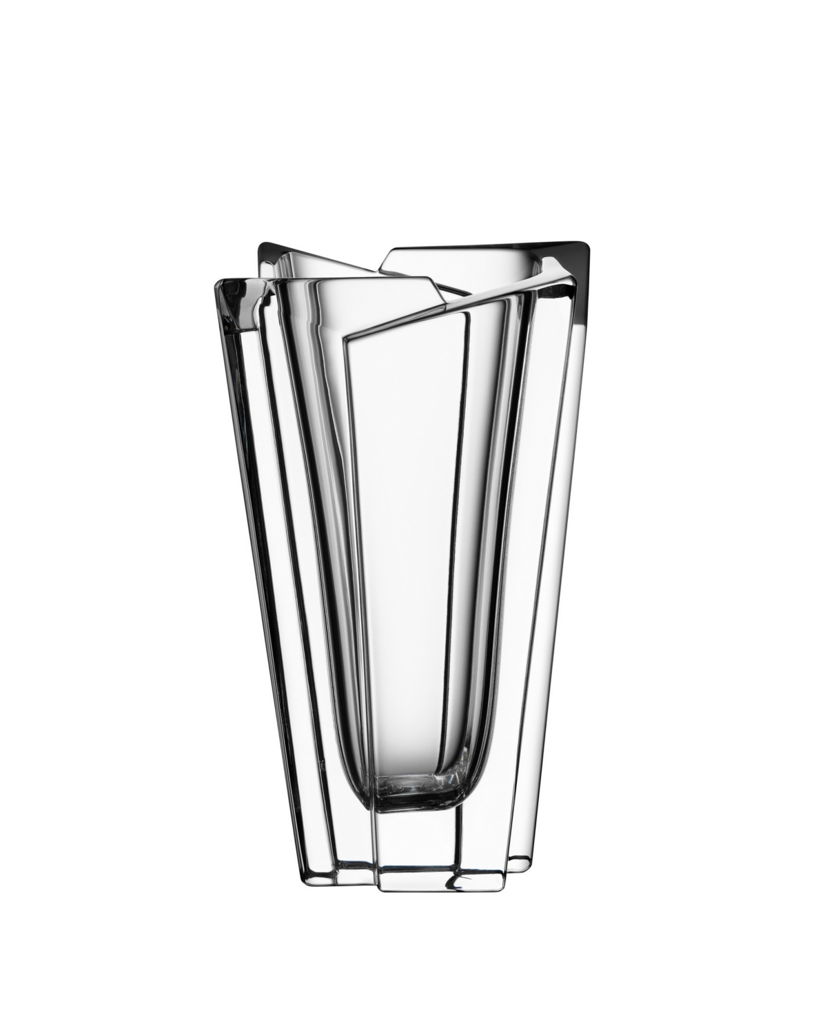 Orrefors Glacial Small Vase In Clear