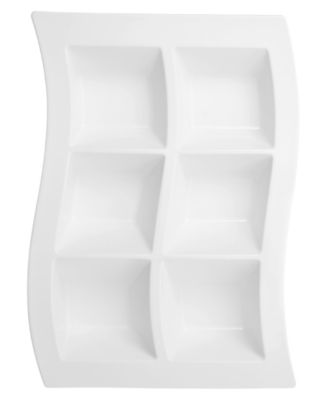 New Wave 6-Part Divided Tray