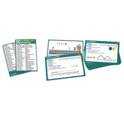 50 Number Line Activities Learning Set