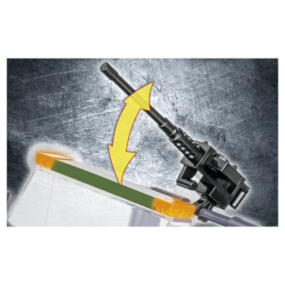 COBI Small Army Jeep Wrangler US Military 1 18 Scale 250 Piece Construction Blocks Building Kit