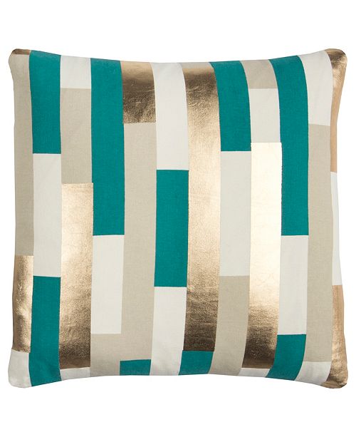 Rizzy Home Rachel Kate 20 X 20 Striped Down Filled Pillow