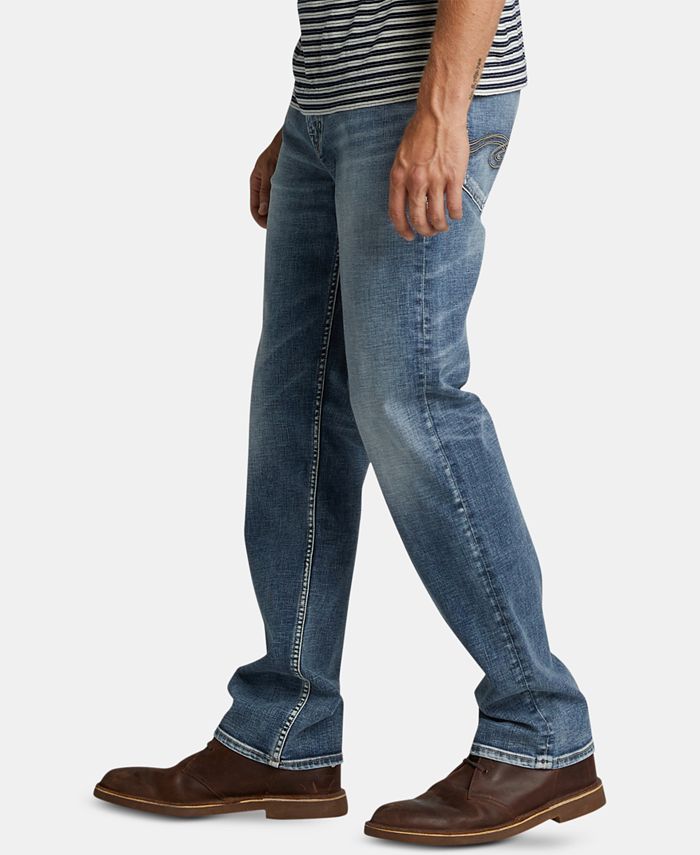 Silver Jeans Co. Men's Grayson Easy Straight Jeans Macy's