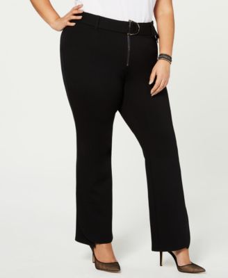 inc ponte bootcut pants