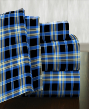 Pointehaven Superior Weight Cotton Flannel Sheet Set - California King Bedding