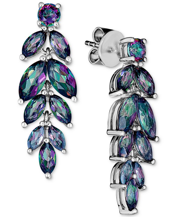 Mystic Quartz Drop Earring SSF01