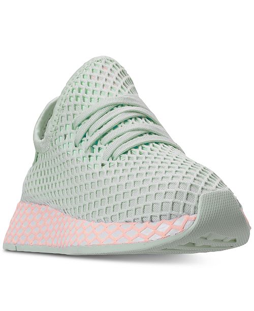 Adidas Girls Deerupt Runner Casual Sneakers From Finish Line