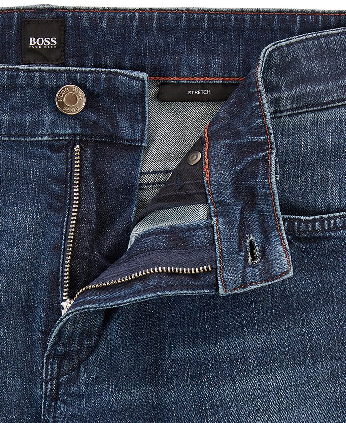 Hugo Boss BOSS Men's Slim Fit Stretch Denim Jeans & Reviews - Hugo Boss ...