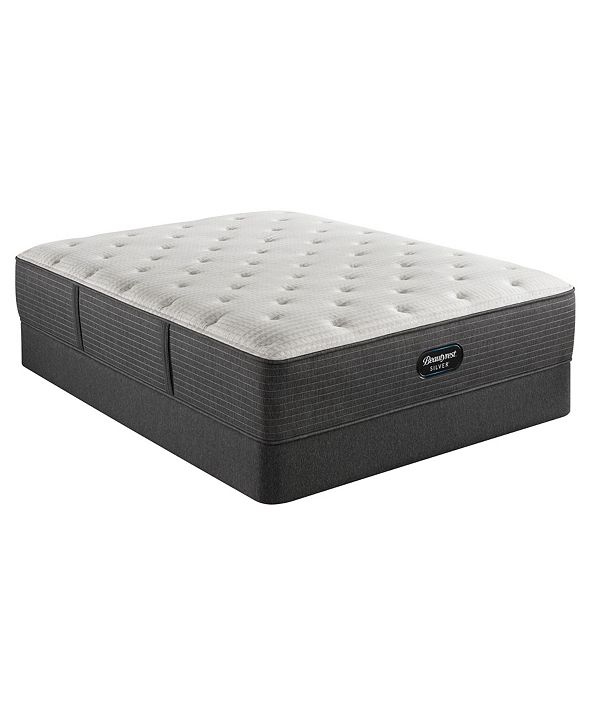 Beautyrest BRS900CTSS 14.5" Plush Mattress Set Queen Split, Created