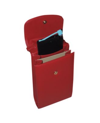 Buxton Pebble Rfid Cell Phone Crossbody