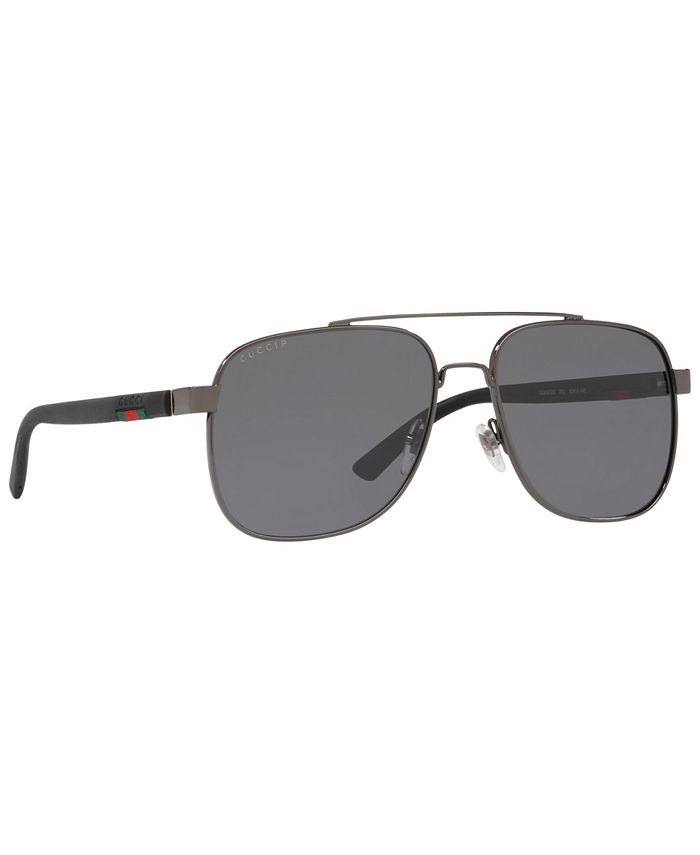 Gucci Polarized Sunglasses, GG0422S 60 & Reviews Sunglasses by