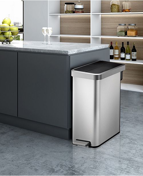 EKO EcoFly II Big Lid 45L Trash Can & Reviews Cleaning & Organization