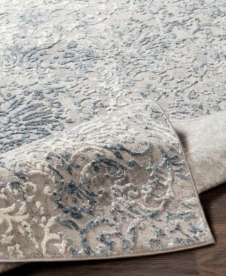 Katmandu KAT-2303 Navy 5'3" x 7'3" Area Rug