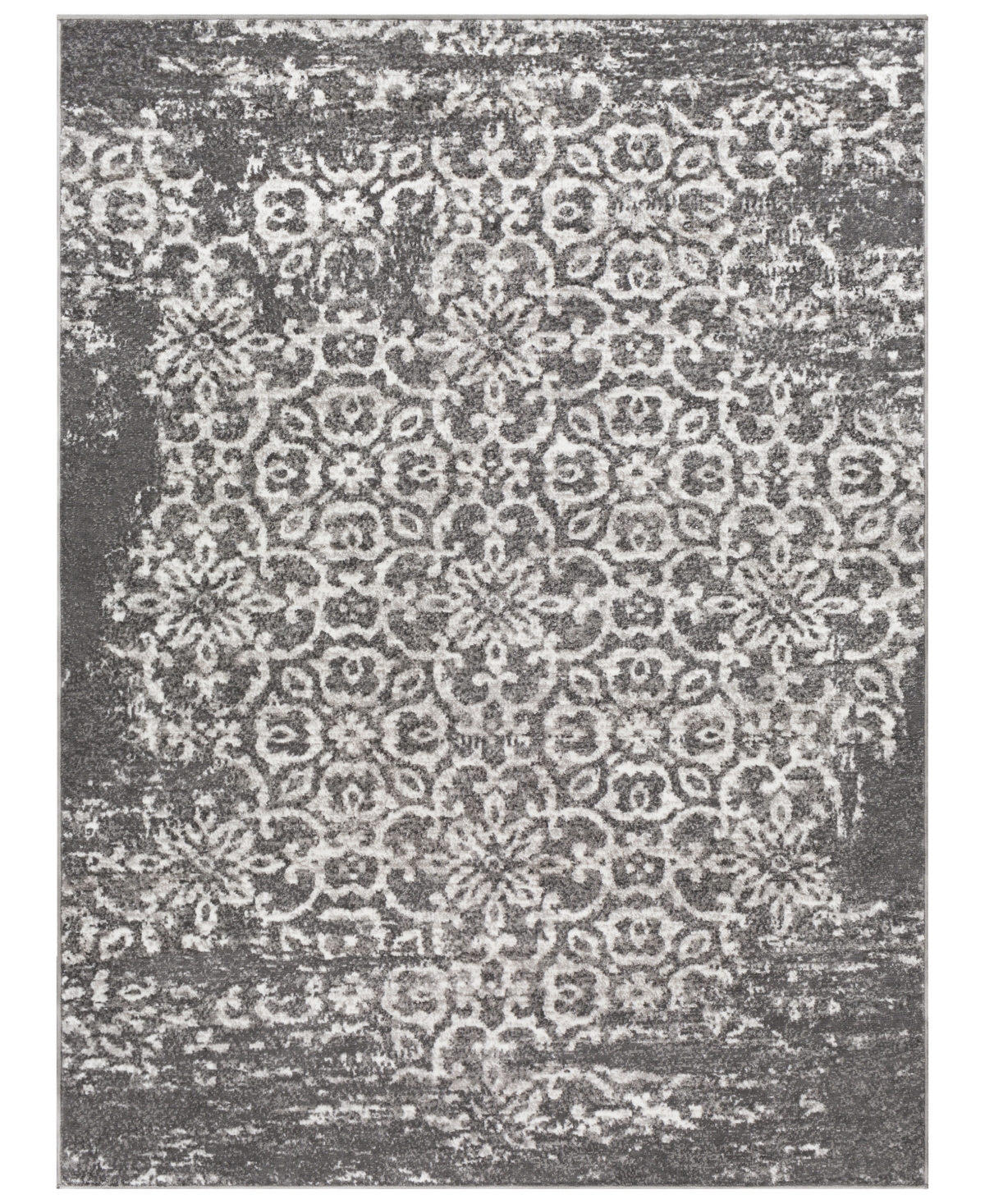 Abbie & Allie Rugs Maddox Mdx-2305 Charcoal 7'10in x 10'3in Area Rug - Charcoal