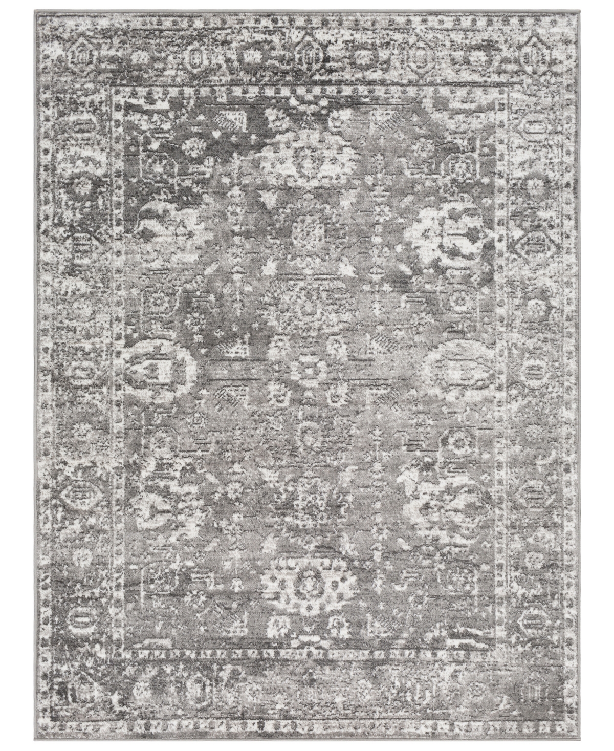 Abbie & Allie Rugs Monte Carlo Mnc-2311 6'7" X 9' Area Rug In Light Gray