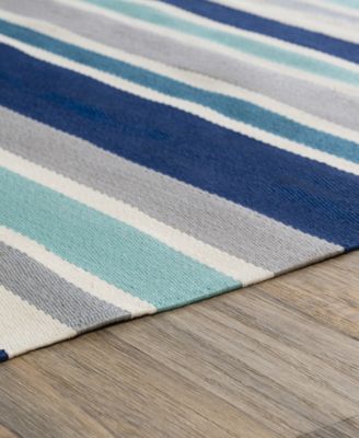Maritime MTM-1011 Dark Blue 2' x 3' Indoor/Outdoor Area Rug