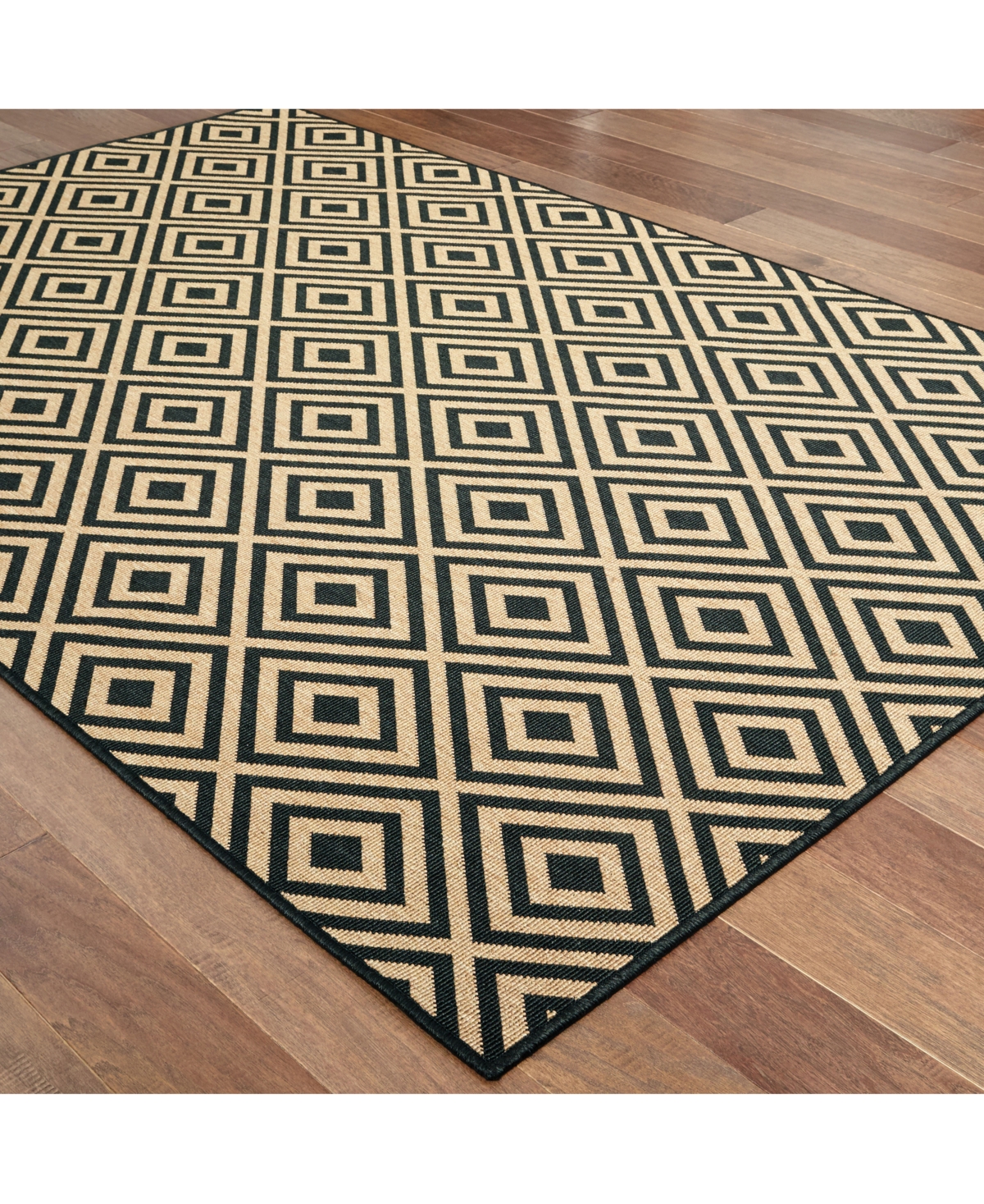 Oriental Weavers Marina 2335KTan Indoor/Outdoor Area Rug -Tan