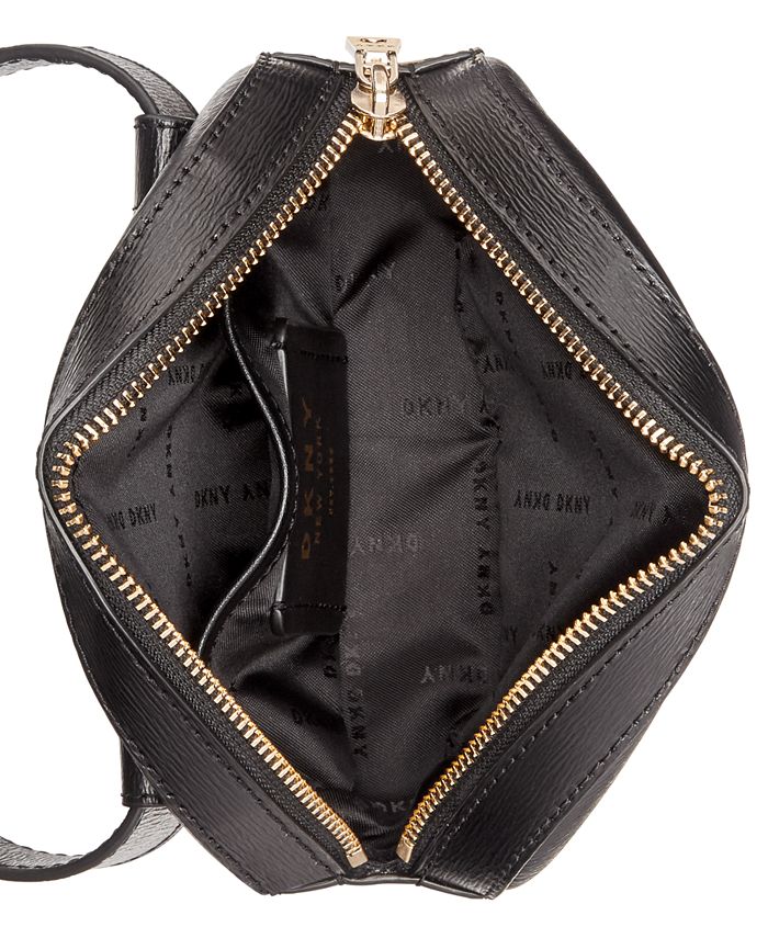 DKNY Paige Leather Circle Belt Bag, Created for Macy's - Macy's