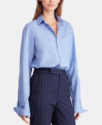 ralph lauren women's cotton shirts