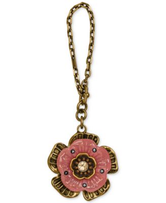 coach tea rose charm