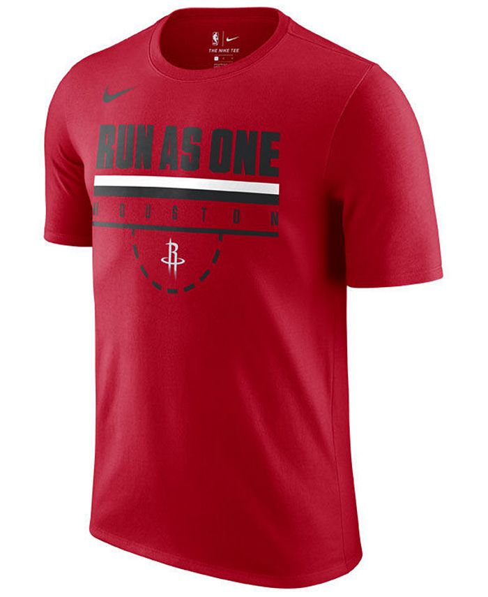 Nike Men's Houston Rockets Team Verbiage T-Shirt - Macy's