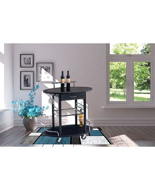 New Spec Inc Wine Cart & Reviews Furniture Macy's