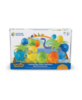Learning Resources Learning Essentials - Counting Dino-Sorters Math Activity Set