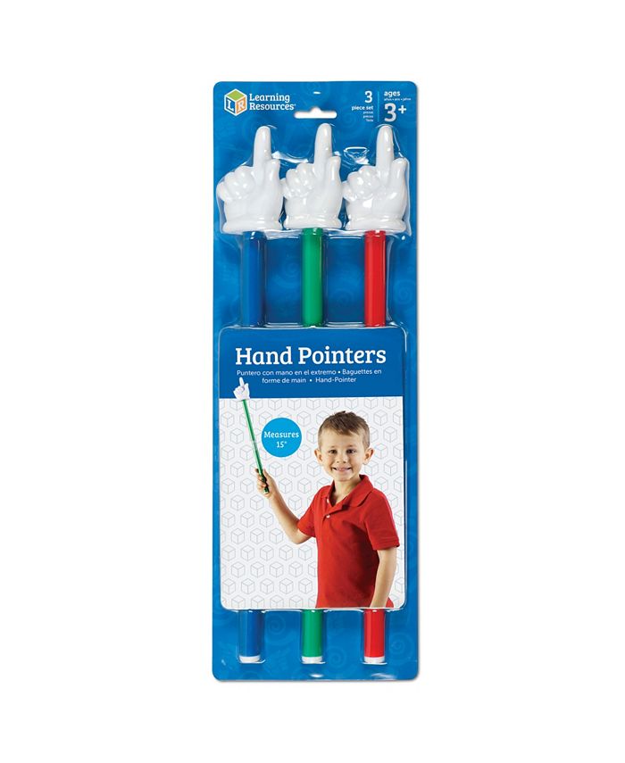 Learning Resources 15" Hand Pointers Set of 3 - Macy's