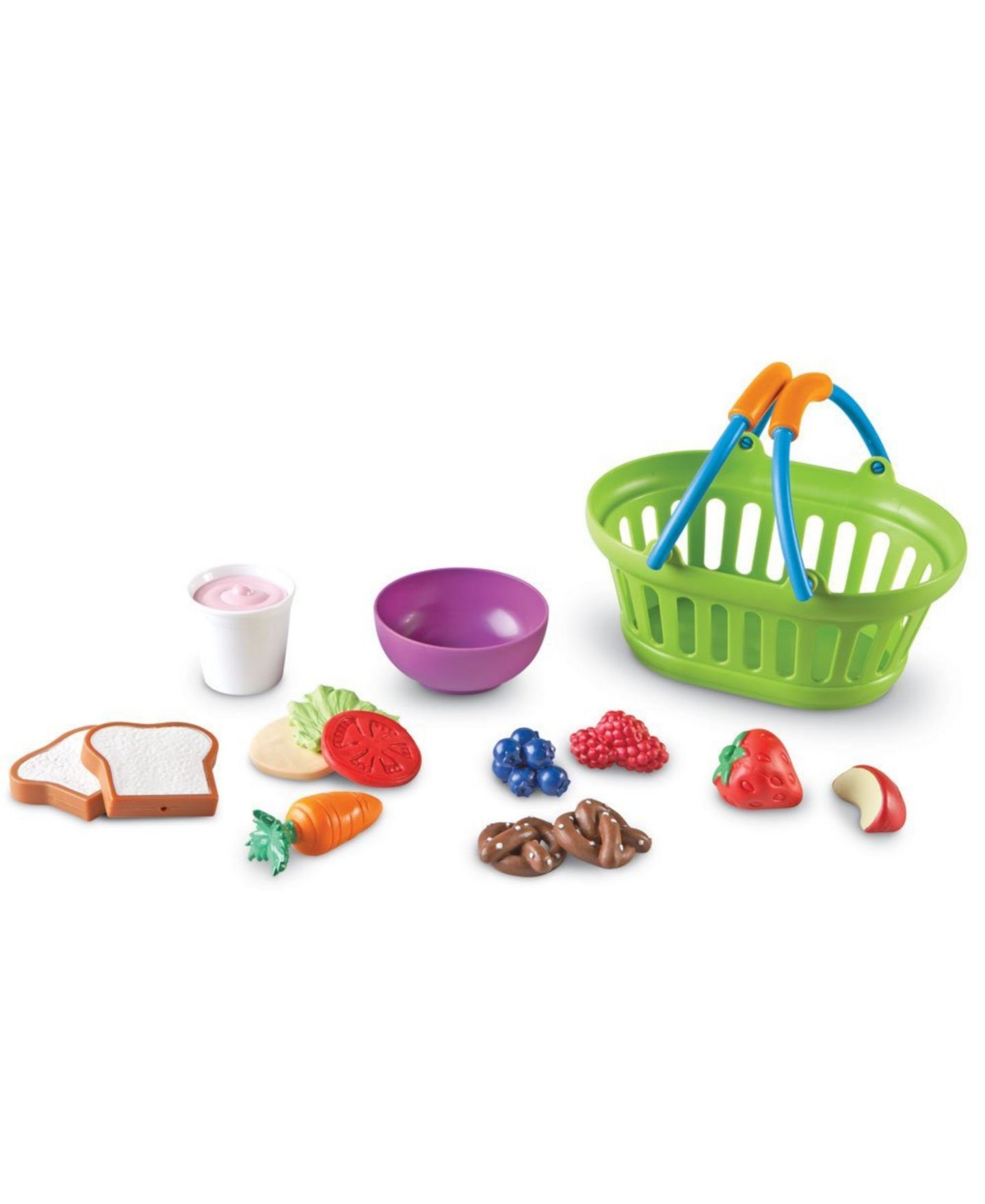 Детские игрушки Areyougame New Sprouts Healthy Lunch 15-Piece Play Food Set, Ages 2+ — фото 5