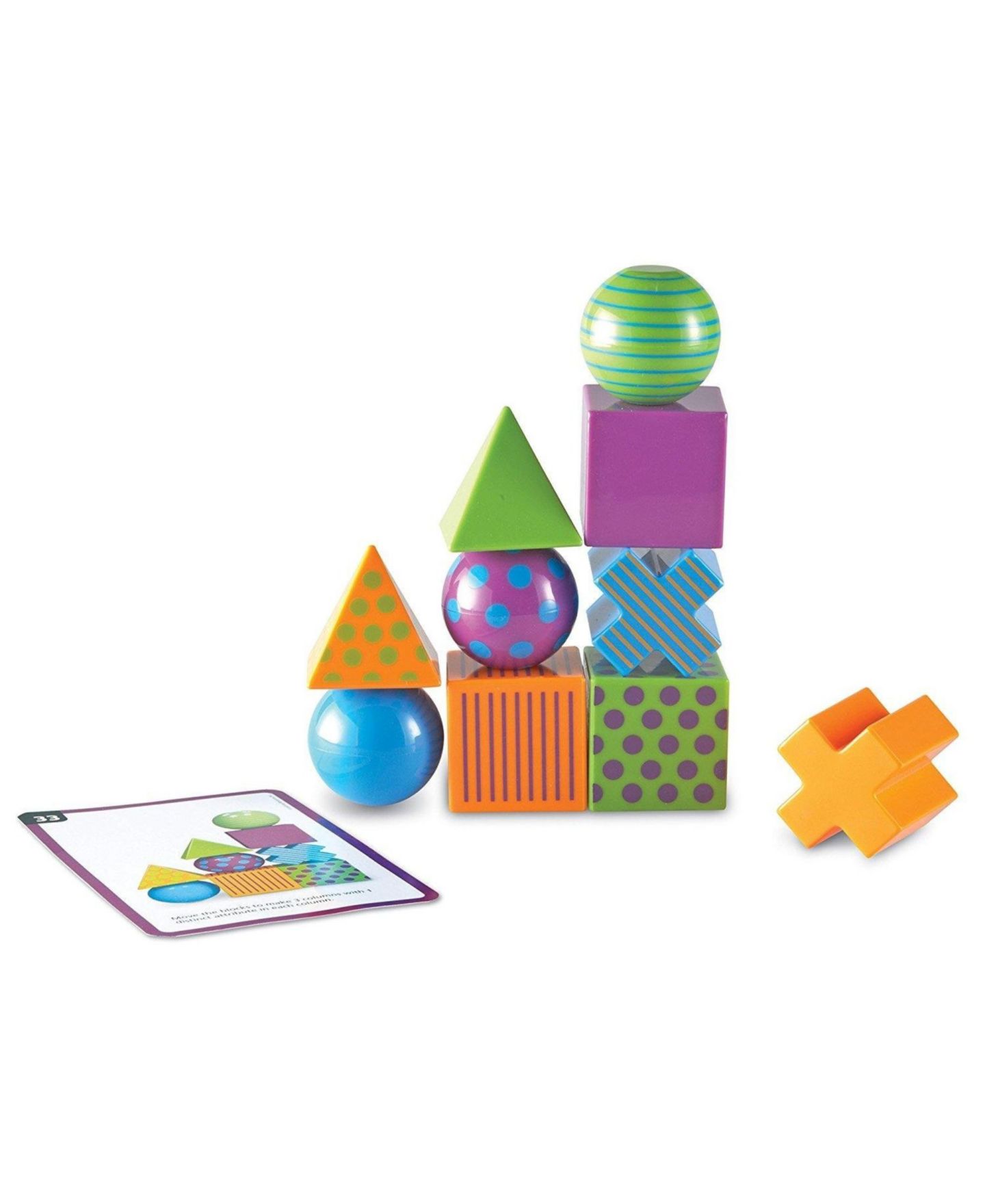 Детские игрушки Areyougame Mental Blox Critical Thinking 20-Piece Game, Ages 5+ — фото 9